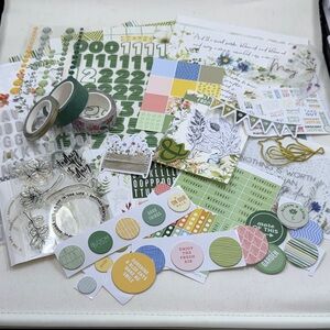 Cocoa Daisy May stationary Memory Keeping Planner Kit multiple pieces *used